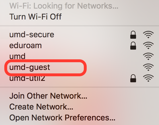 select umd-guest