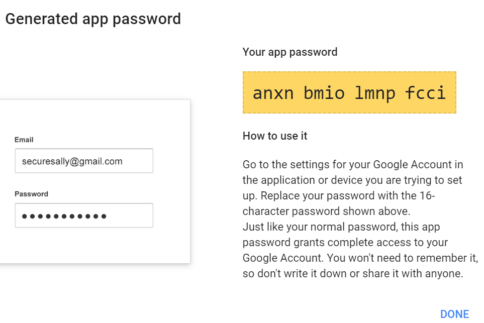 Create An App Password For Gmail IT Service Desk