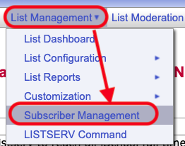 Illustration for List and Subscriber Management