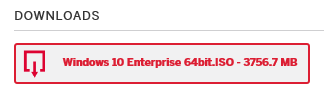You'll click the Windows10 Enterprise download link.